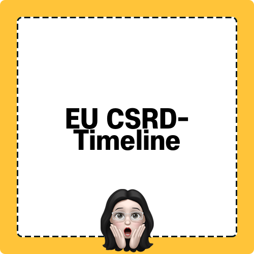 EU CSRD-Timeline 블로그 게시물