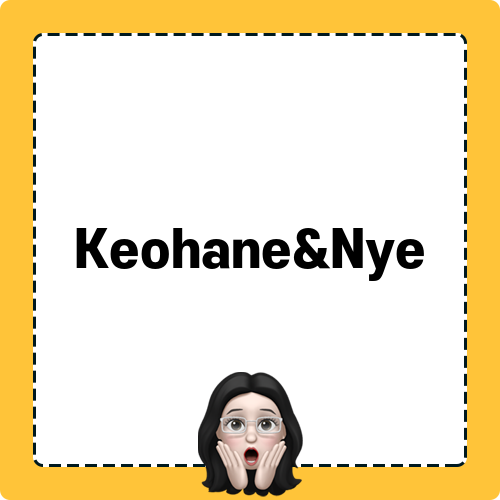 Keohane&Nye 관련한 블로그 포스트