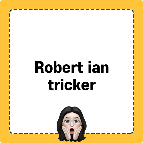 Robert Ian Tricker와 그의 예술 작품