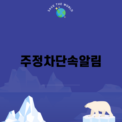 주정차단속알림 서비스: 과태료 부담을 줄이는 끼어들지 않고 편리한 방법