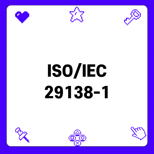 ISO/IEC 29138-1: 사용자 접근성 요구